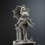 Mina Deadlock | Maximum Detailed 16K 3D printed figure product image 8