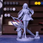 Academy Broadblade Student Figurine, Maximum Detailed 16K 3D Printed Collectible Statue, Dark Anime Game Inspired Figure product image 6