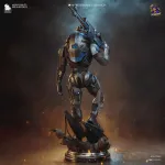 Alien Space Sniper Figurine, Highly Detailed Hand Painted 3D Printed Collectible Statue, Sci Fi Warrior Sculpture product image 5