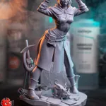 The Wild Lady | Maximum Detailed 16K 3D printed figure product image 9