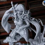 Swordsman Lady / Maximum Detailed Hand-Painted Figure product image 16