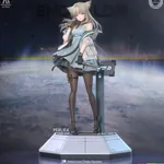 White Cat Ear Sci Fi Operator Figurine, Hand Painted Anime Game Inspired 3D Printed Collectible Statue, Futuristic Mage Figure product image 3