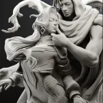 Cloak & Dagger Marvel Rivals | Maximum Detailed 16K 3D printed figure product image 2
