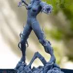 The Red Lightning – 16K Resin 3D Printed Statue Collectible Hand-Painted product image 4