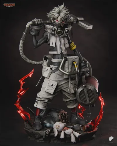 Rudo- Gachiakuta Figure – 3D Printed Resin Diorama