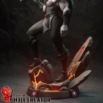 Barbarian Lady | Maximum Detailed Hand-Painted 3D printed figure product image 6