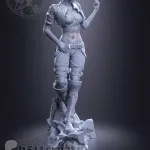 The Lady with the Finger Figurine – 16K Resin 3D Printed Statue Collectible Hand-Painted product image 9