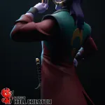 The Pink Jester | Maximum Detailed Hand-Painted 3D printed figure product image 6