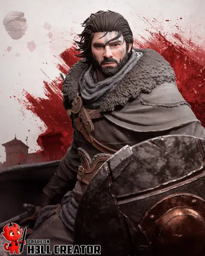 Kliff Crimson Desert | Maximum Detailed 16K 3D printed figure - alternate view