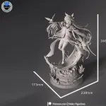 Columbina Figure Genshin Impact Figure – 16K 3D Printed Resin Diorama product image 3