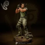 Chris Figure | Maximum Detailed 16K 3D hand painted printed figure product image