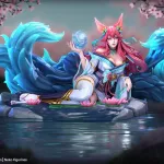 the Nine-Tailed Fox / Maximum Detailed Hand-Painted Figure product image 3