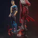 Invincible and Omni-Man | Maximum Detailed 16K 3D printed figure product image 9