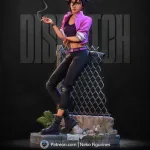 Invisible Antihero Woman Figurine, Maximum Detailed 16K 3D Printed Collectible Statue, Comic Game Inspired Figure product image