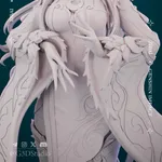 White Horse Adeptus Figurine, Fully Hand Painted 16K 3D Printed Collectible Statue, Celestial Geo Fantasy Sculpture product image 7