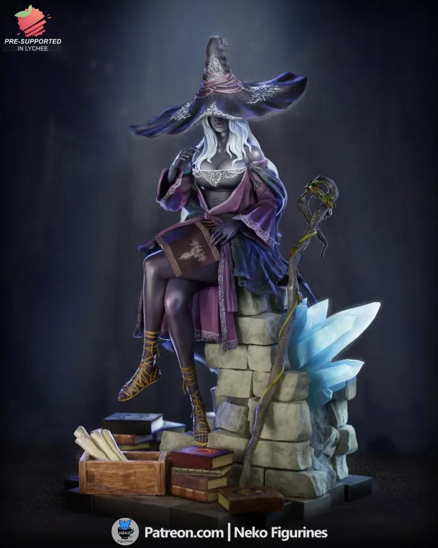 The Hat Lady - Elden Ring Nightreign High Resolution Hand-Painted Statue