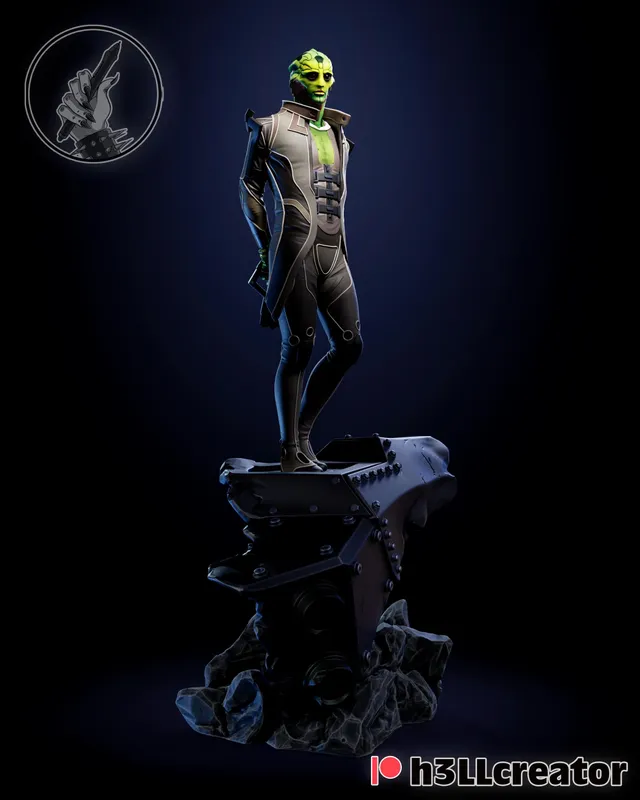 The Tene  – 16K Resin 3D Printed Statue Collectible Hand-Painted Shelf Decor Figure