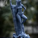 The Hood Lady – 16K Resin 3D Printed Statue Collectible Hand-Painted product image 4
