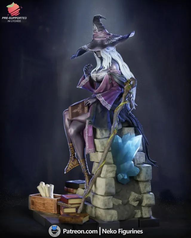 The Hat Lady - Elden Ring Nightreign High Resolution Hand-Painted Statue - alternate view