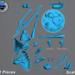 The Big Sword Lady/ Maximum Detailed Hand-Painted Figure product image 13