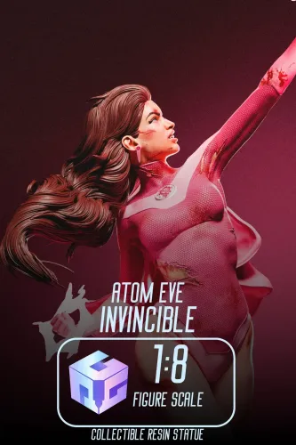 Atom Eve | Maximum Detailed 16k 3D printed figure