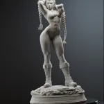 Cammy Street Fighter | Maximum Detailed 16K 3D printed figure product image 14