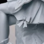 Green Sci Fi Mecha Girl Figurine, Maximum Detailed Hand Painted Anime Game Inspired 3D Printed Collectible Statue product image 17