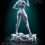 The Pistol Lady– 16K Resin 3D Printed Mass Effect Statue Collectible Hand-Painted product image 6