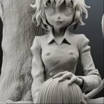 Neferpitou - Hunter  X Hunter | Maximum Detailed 16K 3D printed figure product image 12