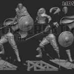 Kliff Crimson Desert | Maximum Detailed 16K 3D printed figure product image 4
