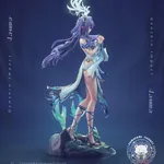 The Deer Lady -  Highly Detailed Hand-Painted Statue - Collectible Sculpture product image 4