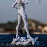 The Pistol Lady– 16K Resin 3D Printed Mass Effect Statue Collectible Hand-Painted product image 9