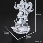Octopus Horror Girl Figurine, Maximum Detailed 16K 3D Printed Collectible Statue, Dark Anime Game Inspired Figure product image 8