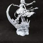 Purple Butterfly Dragon Lady Figurine, Maximum Detailed Hand Painted Anime Game Inspired 3D Printed Collectible Statue product image 13