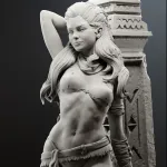 Aloy Horizon Zero Dawn | Maximum Detailed 16K 3D printed figure product image 12