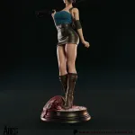 Blue Tactical Survival Heroine Figurine, Maximum Detailed 16K 3D Printed Collectible Statue, Horror Game Inspired Figure product image 3