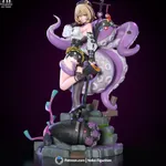 Octopus Horror Girl Figurine, Maximum Detailed 16K 3D Printed Collectible Statue, Dark Anime Game Inspired Figure product image