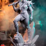 Barbarian Lady | Maximum Detailed Hand-Painted 3D printed figure product image 9