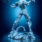 The Red Lightning – 16K Resin 3D Printed Statue Collectible Hand-Painted product image 9