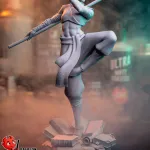 The Stick Fighter | Maximum Detailed Hand-Painted 3D printed figure product image 8