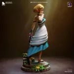 Golden Fantasy Princess Figurine, Fully Hand Painted 3D Printed Collectible Statue, Royal Elf Inspired Sculpture product image 6