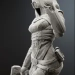 Tali Mass Effect | Maximum Detailed 16K 3D printed figure product image 14