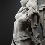 Aloy Horizon Zero Dawn | Maximum Detailed 16K 3D printed figure product image 10