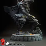 Ghost of Tsushima  | Maximum Detailed 16K 3D printed figure product image