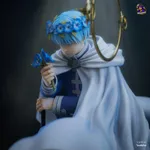 Blue Hero Swordsman Figurine, Highly Detailed Hand Painted 3D Printed Collectible Statue, Fantasy Anime Warrior Sculpture product image 7