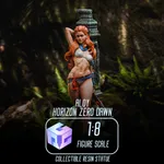 Aloy Horizon Zero Dawn | Maximum Detailed 16K 3D printed figure product image