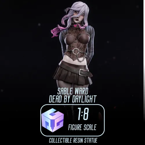 Sable Ward - Dead by Daylight | Maximum Detailed 16K 3D printed figure