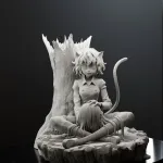 Neferpitou - Hunter  X Hunter | Maximum Detailed 16K 3D printed figure product image 14