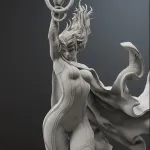 The Reality Weaver Maximum Detailed 16K 3D printed figure product image 2