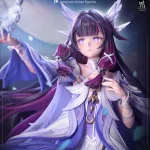 Columbina Figure Genshin Impact Figure – 16K 3D Printed Resin Diorama product image 8